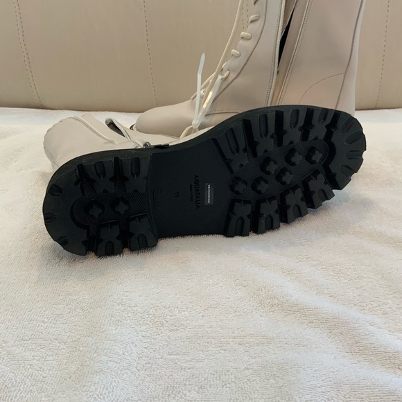 Aquatalia Women’s Sadie Boots size 11, New without box, never worn, off-white - Picture 7 of 8